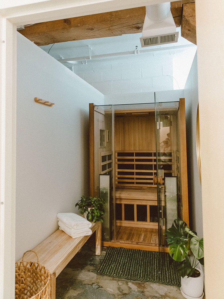 Private Sauna rooms at Prism Sauna to revitalize and re-energize